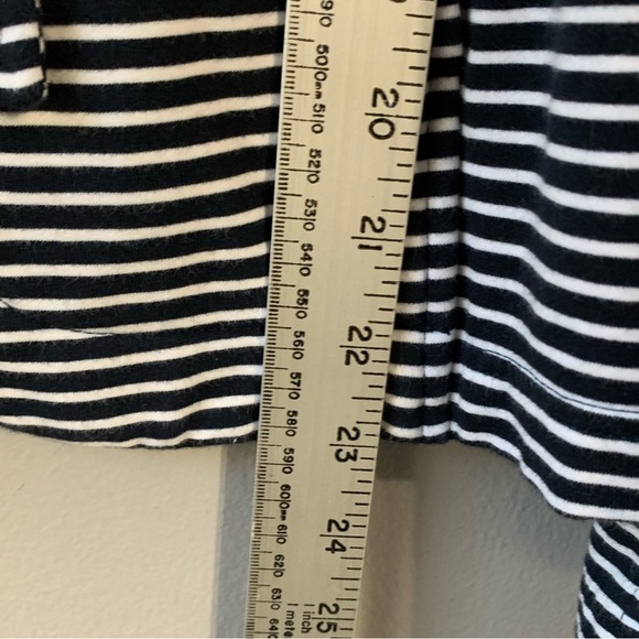 Tommy Hilfiger navy/white stripe nautical military band cotton jacket. Size L‎ - Picture 10 of 12